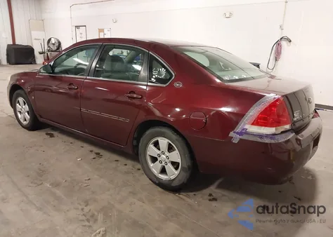 2007 Chevrolet Impala Lt from USA, damaged, VIN 2G1WT58N379302356